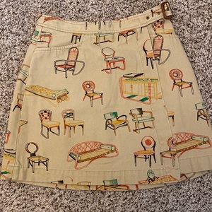 Vintage 9-His-S’CL wrap mini skirt Size 4P VERY UNIQUE!!!😊😊